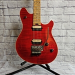 Used Peavey EVH Wolfgang USA Standard, Transparent Red with Case
