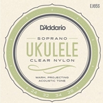 D'ADDARIO D'Addario EJ65S Pro-Arte Custom Extruded Nylon Ukulele Strings, Soprano