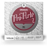 D'ADDARIO Pro-Arte Violin String Set, 4/4 Scale, Medium Tension