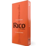 D'ADDARIO Rico Bb Clarinet Reeds, 2.0 Strength, 25-Pack