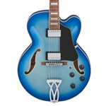 Ibanez AF Artcore 6 Str., Jet Blue Burst