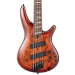 IBANEZ SR Bass Workshop 5str Electric Bass - Multiscale - Brown Topaz Burst