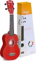 Stagg SOPRANO UKULELE RED