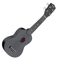 Stagg Soprano Ukulele Black+Bag
