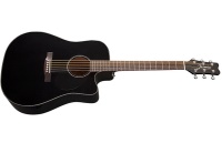 Jasmine JD39 Acoustic Electric Cutaway Black w/case
