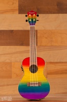 AMAHI Rainbow Flamed Maple Concert Ukulele