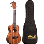 AMAHI Mahogant Concert Ukulele w/bag