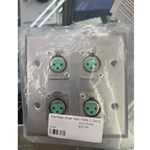 Conquest Stainless Steel Wall Plate