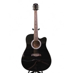 OSCAR SCHMIDT Dread. Cutaway Ac. Black
