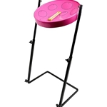 Panyard Jumbie Jam Steel Drum Kit - Metal Z Floor Stand - Pink Pan