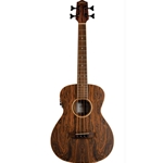 LANIKAI Lanikai FB-EBU Figured Bocote Bass Acoustic-Electric Ukulele - Natural