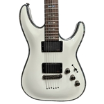Used White Schecter C1 with case