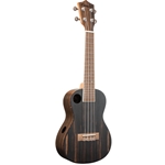 Amahi Classic Ebony Concert w/Offset & Side Soundhole