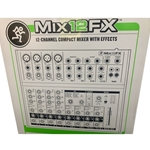 Mackie Mix12FX 12-channel Compact Mixer w. Effects
