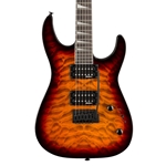 JACKSON JS Series Dinky JS20, Amaranth Fingerboard, Transparent Tobacco Burst