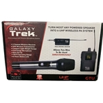 Galaxy Trek UHF Dual Handheld Wireless System