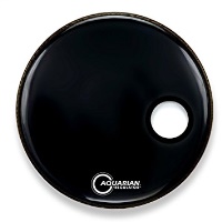 Aquarian 22" Black w/ Hole