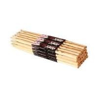 On-Stage Hickory Drumsticks - 5B - Wood Tip (12 Pack)