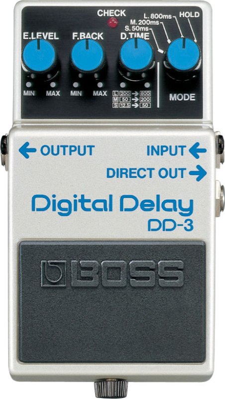 1986 Boss DD-3 Digital Delay Vintage Guitar Effects Pedal Blue Label J –  Mike & Mike's Guitar Bar