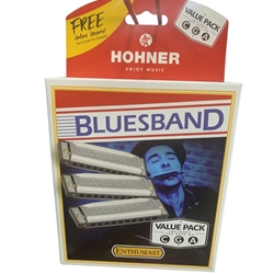 Hohner Bluesband Value Pack - 3