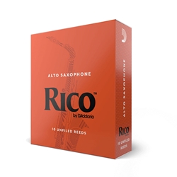 D'ADDARIO Rico Alto Sax Reeds, Strength 3.0, 10-pack