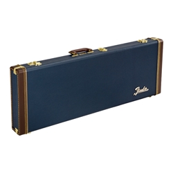 FENDER Classic Series Wood Case Strat/Tele, Navy Blue