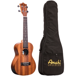 AMAHI Mahogant Concert Ukulele w/bag