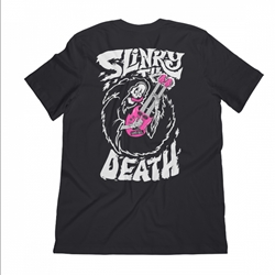 ERNIE BALL SLINKY TIL DEATH T SHIRT (XL)
