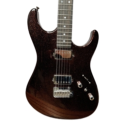 TAGIMA Brazil Series Stella H2, Black Orange Sparkle, w/Hard Case