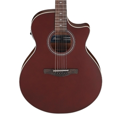 IBANEZ AE100 Acoustic Electric, Burgundy Flat