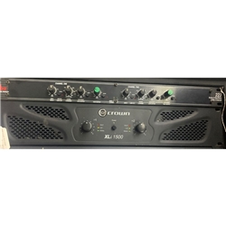 Used Crown XLI-1500 Power Amplifier